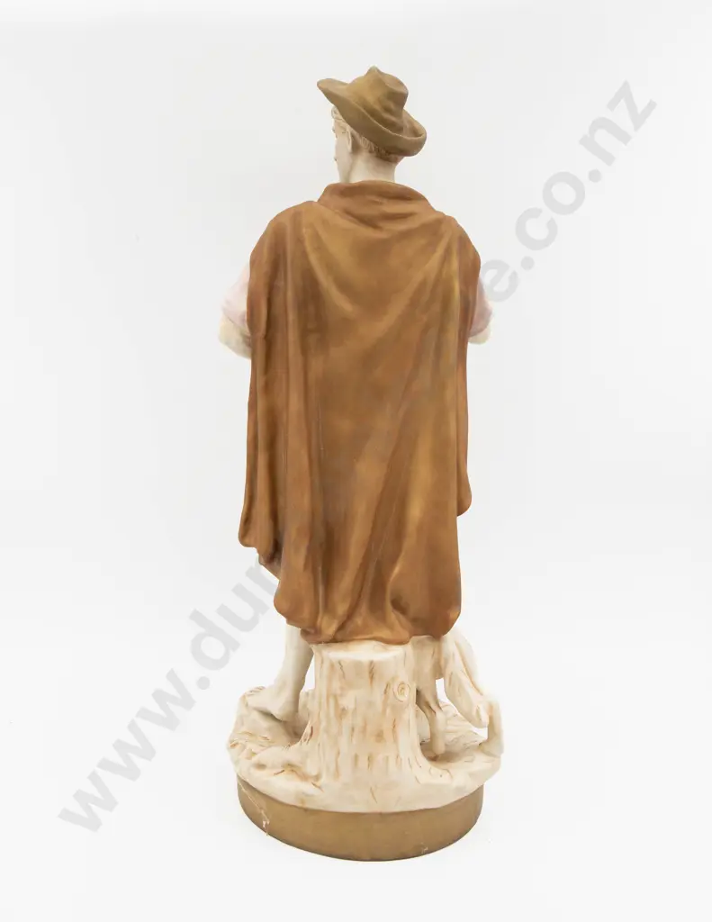 Royal Dux Shepherd and Dog Figure Image 1++