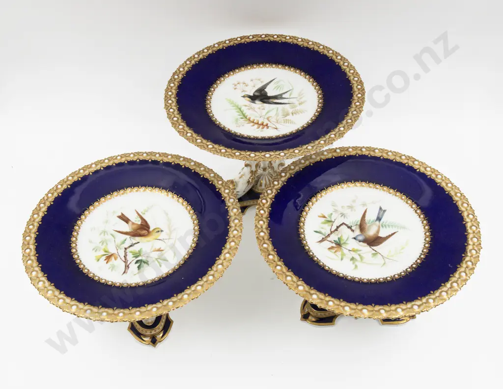 Grainger & Co Worcester 6pce Dessert Service Image 1++