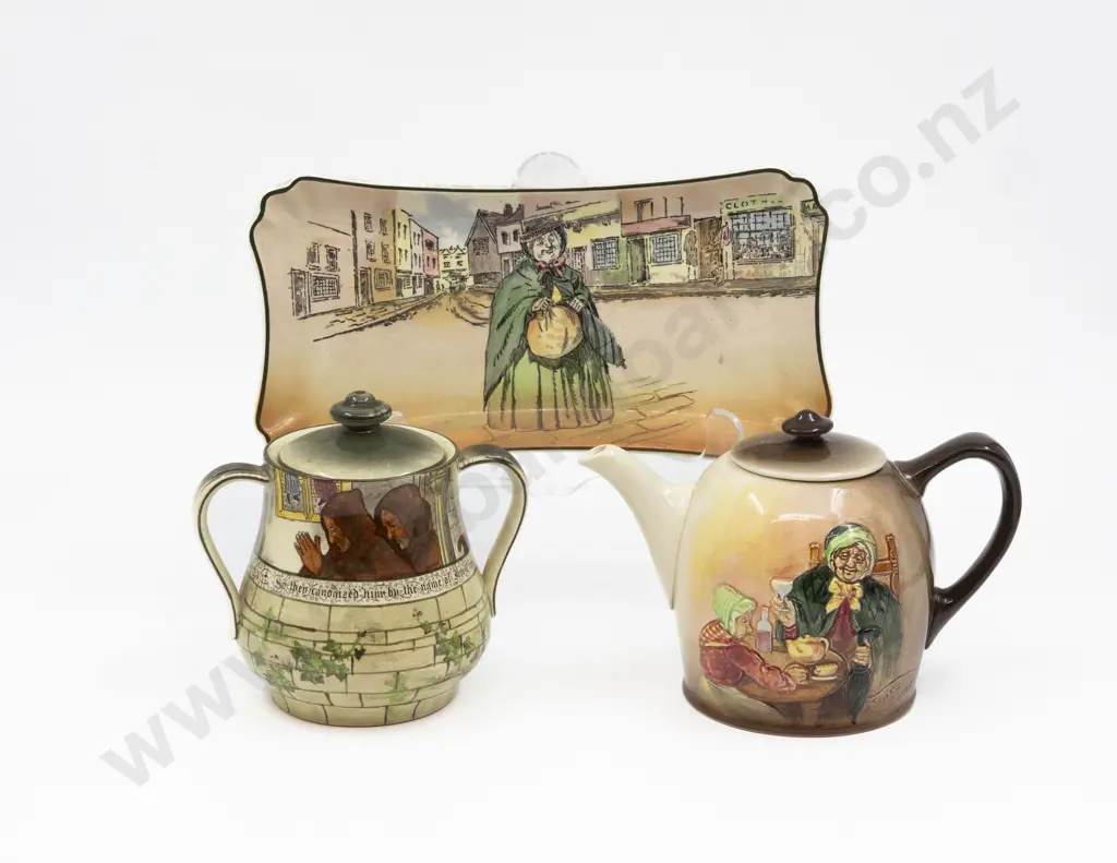 RD Dickens Sairey Gamp & Jack Daw Of Rheims Series Ware Image 1++