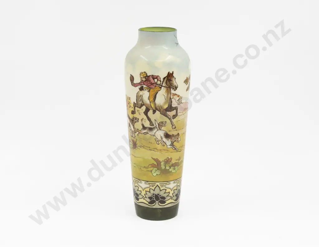 RD Henry Alken Style Pattern Vase 28cm H Image 1++