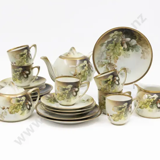 Poland China 15 Pce Demi-Tasse Teaset