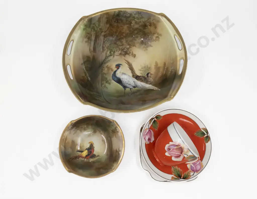 Poland China Fruit Bowl & One Dessert Dish Cup Saucer Plate Image 1++
