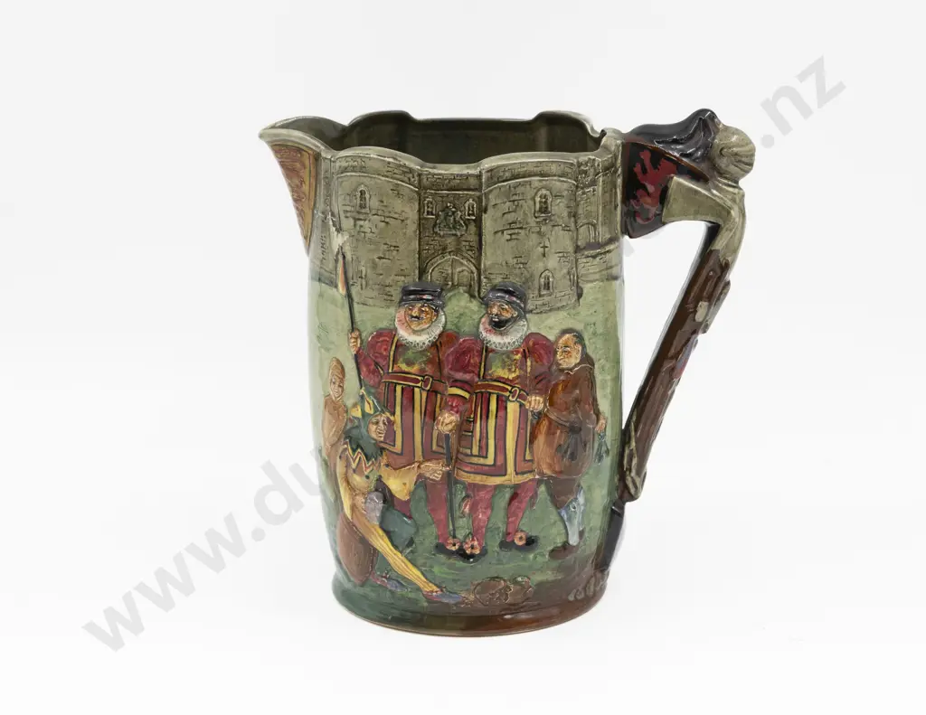 RD Noke "The Tower of London" Jug Ltd Edition 102/500 24cm H Image 1++