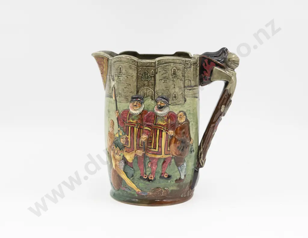 RD Noke "The Tower of London" Jug Ltd Edition 213/500 24cm H Image 1++