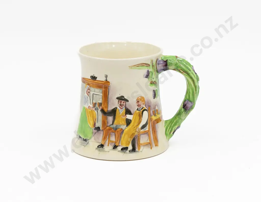 Crown Devon Auld Lang Syne Musical Mug 11cm H Image 1++