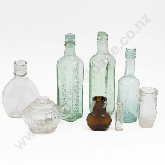 Assorted Colonial Glass Bottles