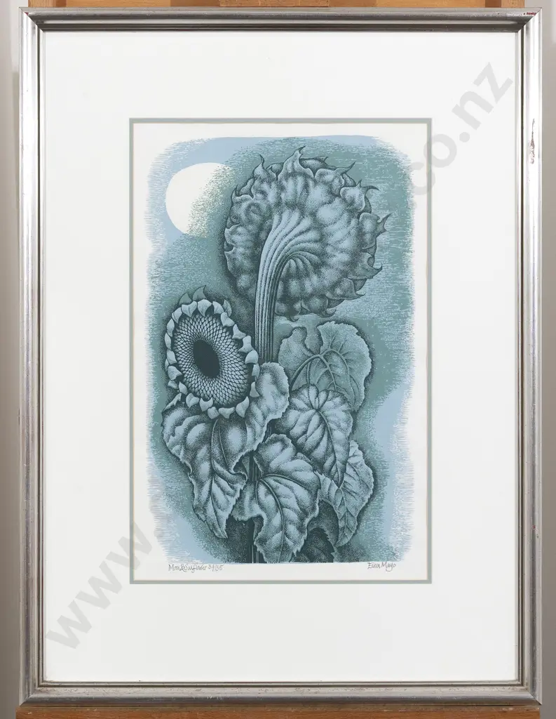 Eileen Mayo - Moon & Sunflower Image 1++