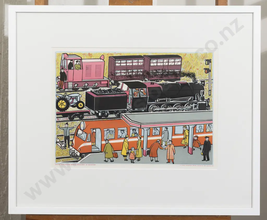Jill McDonald - At the Railway Station Image 1++
