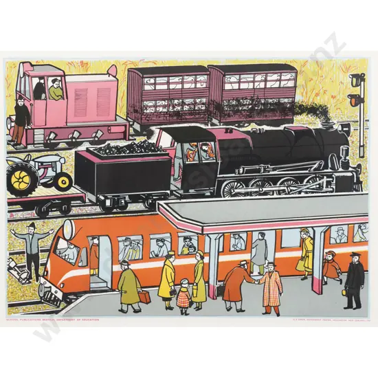 Jill McDonald - At the Railway Station