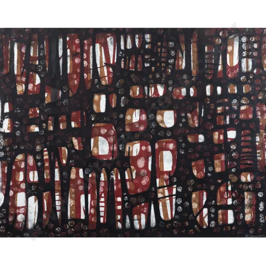 Roy Cowan - Abstract in Red