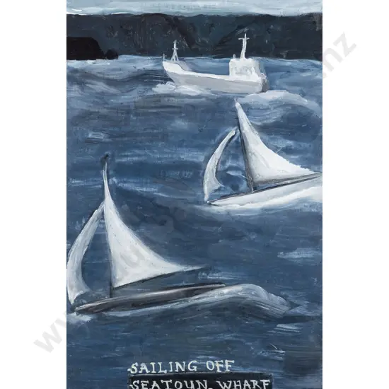 Barney Flanagan - Sailing off Seatoun Wharf