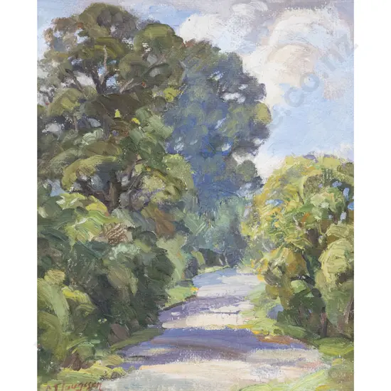 C T Laugesen - Untitled Landscape