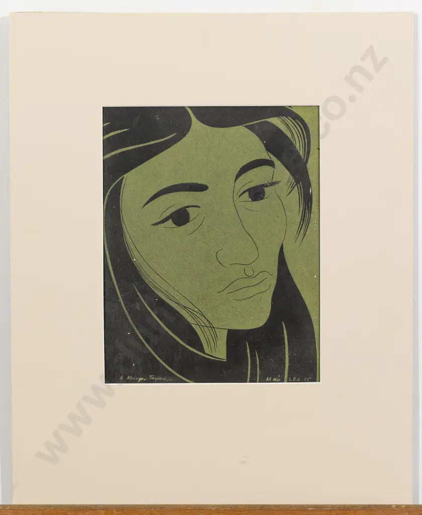 E Mervyn Taylor - Mai (unframed) Image 1++