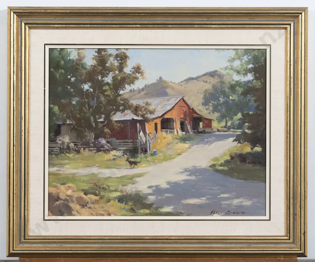 Peter Brown - The Red Wool Shed Image 1++