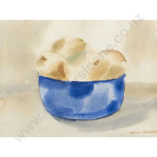 Brian Carmody - Grapefruit in a Blue Bowl