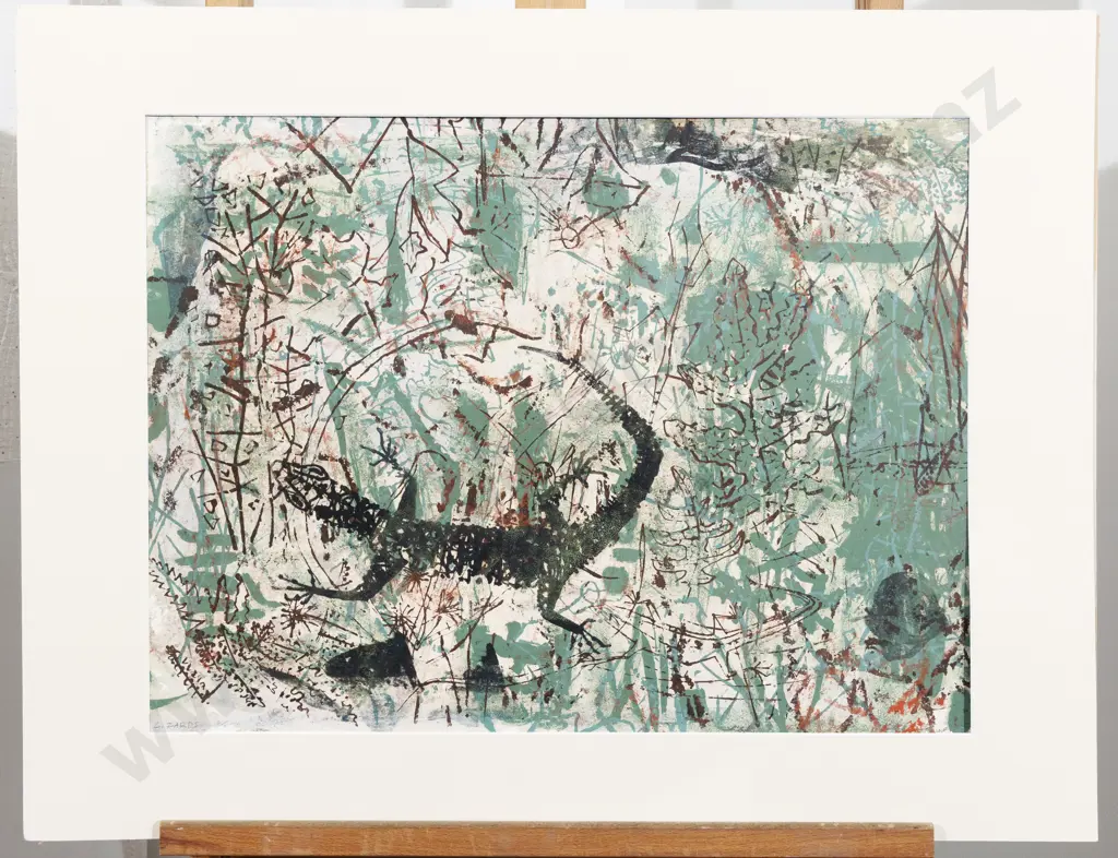 Juliet Peter - Lizards (Unframed) Image 1++