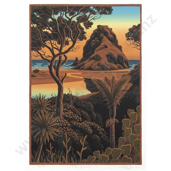 Tony Ogle - Piha Sunset