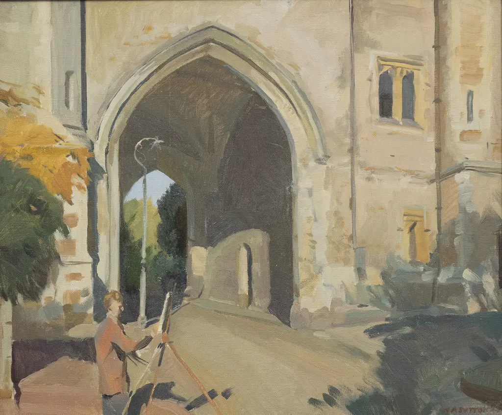William (Bill) Sutton - Dick Lovett-Smith Sketching Image 1++