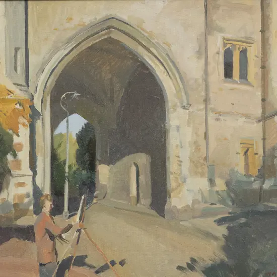 William (Bill) Sutton - Dick Lovett-Smith Sketching