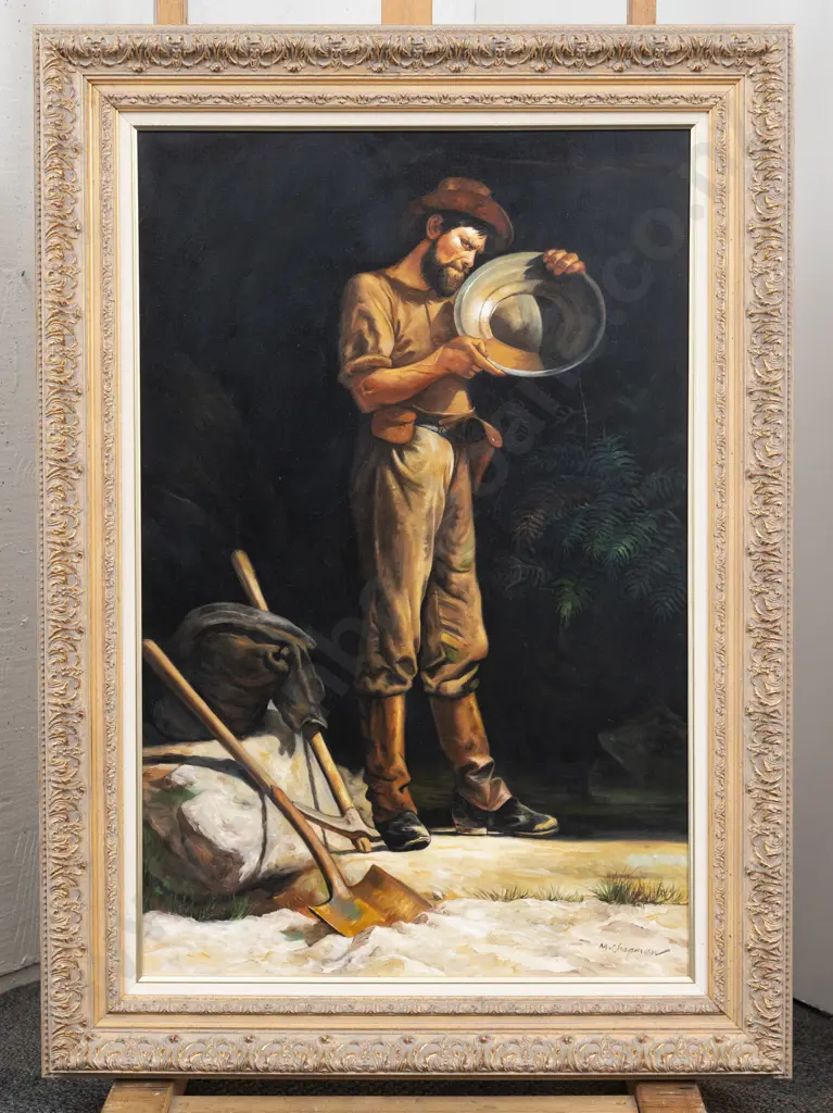 M Chapman - The Gold Panner Image 1++