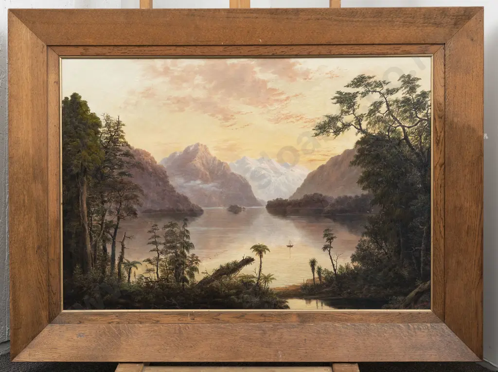 W G Baker - South Island Landscape Image 1++
