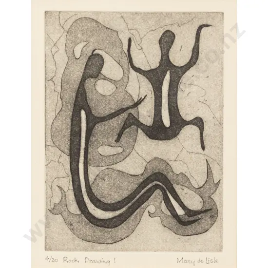 Mary de Lisle - Rock Drawing I
