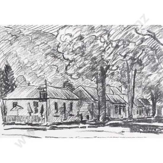 John Van der Sterren - Miner's Cottages from a Bygone Era - Arrowtown