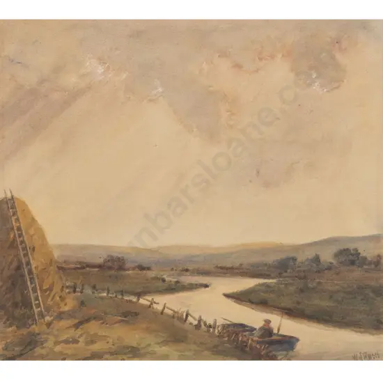 William J Rush - English River Scene