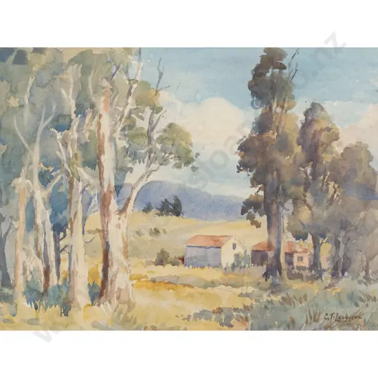 C T Laugesen - Untitled Landscape
