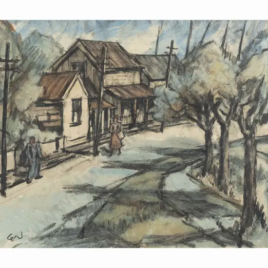 George Nordstrom - A Bend in the Road
