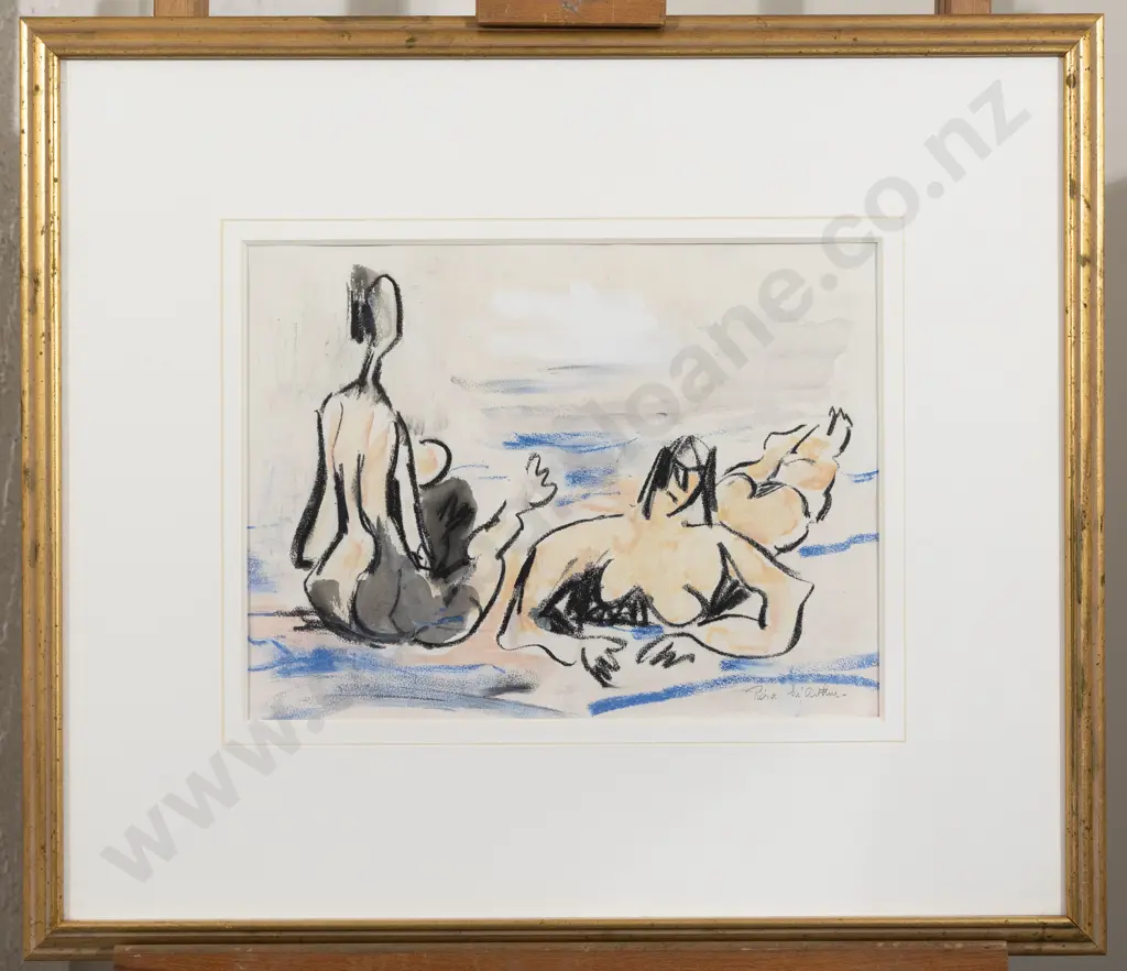 Piera McArthur - Nudes (Aunts) on a Beach Image 1++