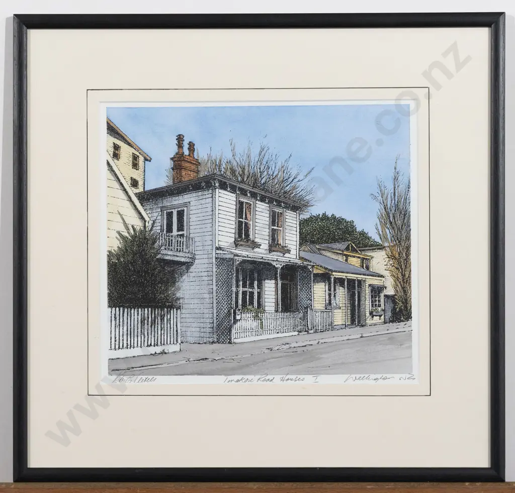 Peter Leitch - Tinakori Road Houses I Image 1++