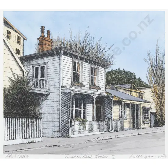 Peter Leitch - Tinakori Road Houses I