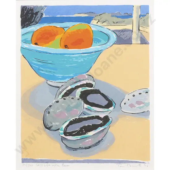 Tom Burnett - Still Life with Paua