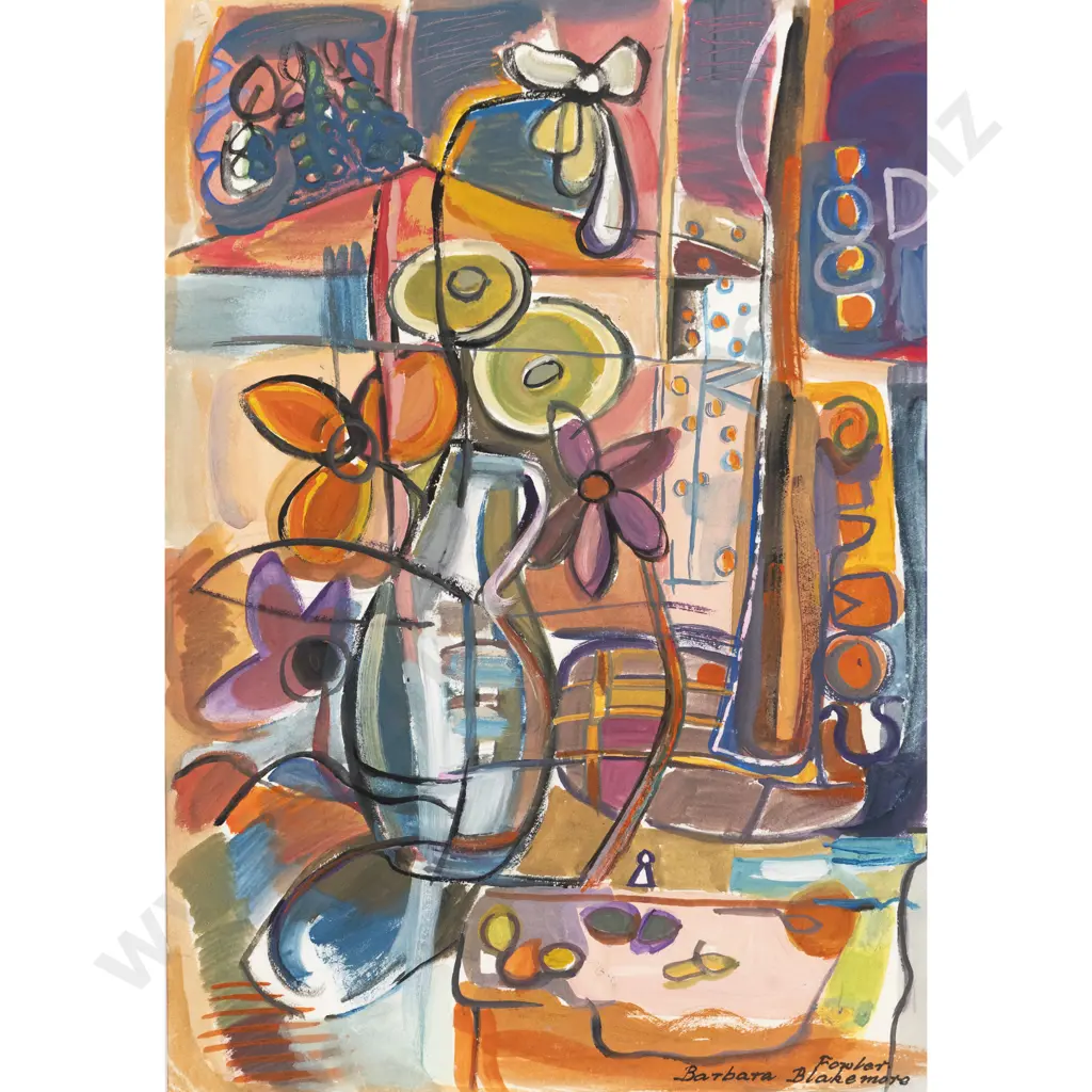 Barbara Blakemore-Fowler - Floral Still Life Image 1++