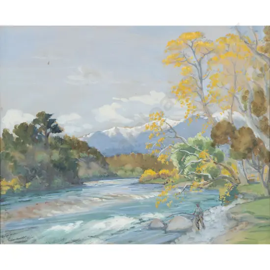 Kathleen Airini Vane - Duchess Pool - Tongariro River