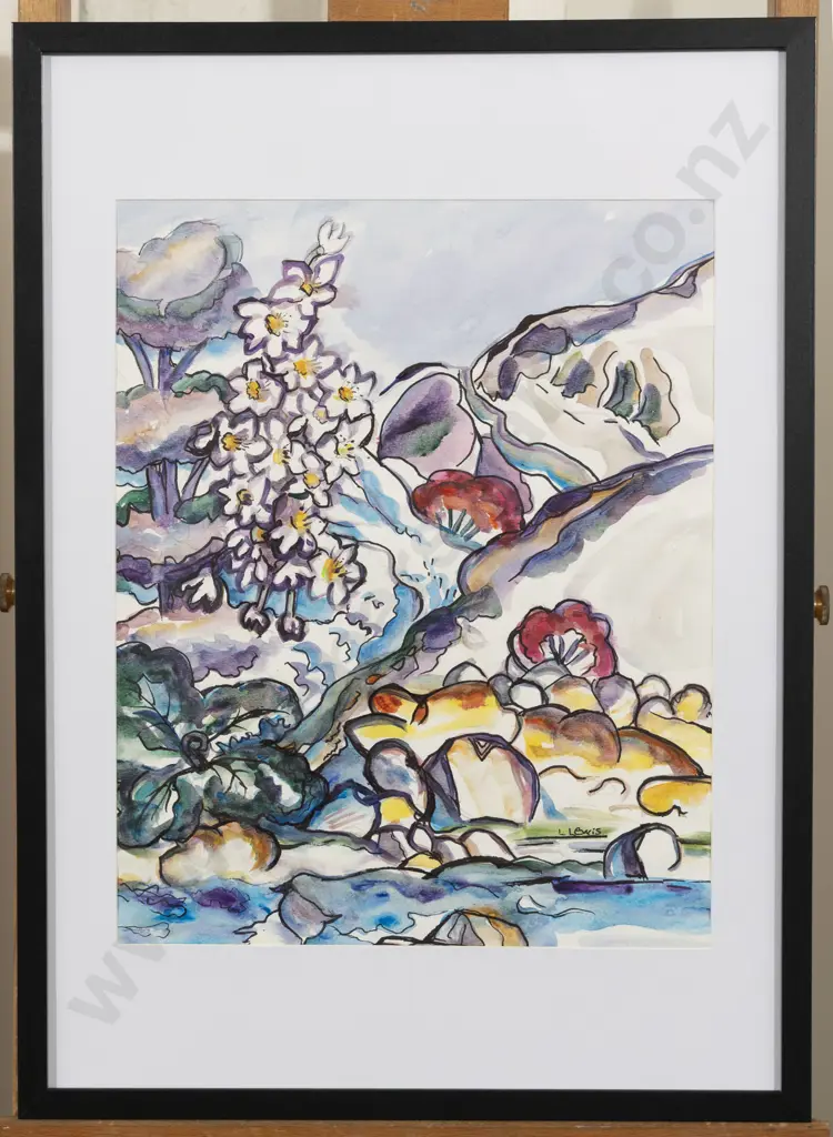 Lily Lewis - Landscape with Flowers Image 1++