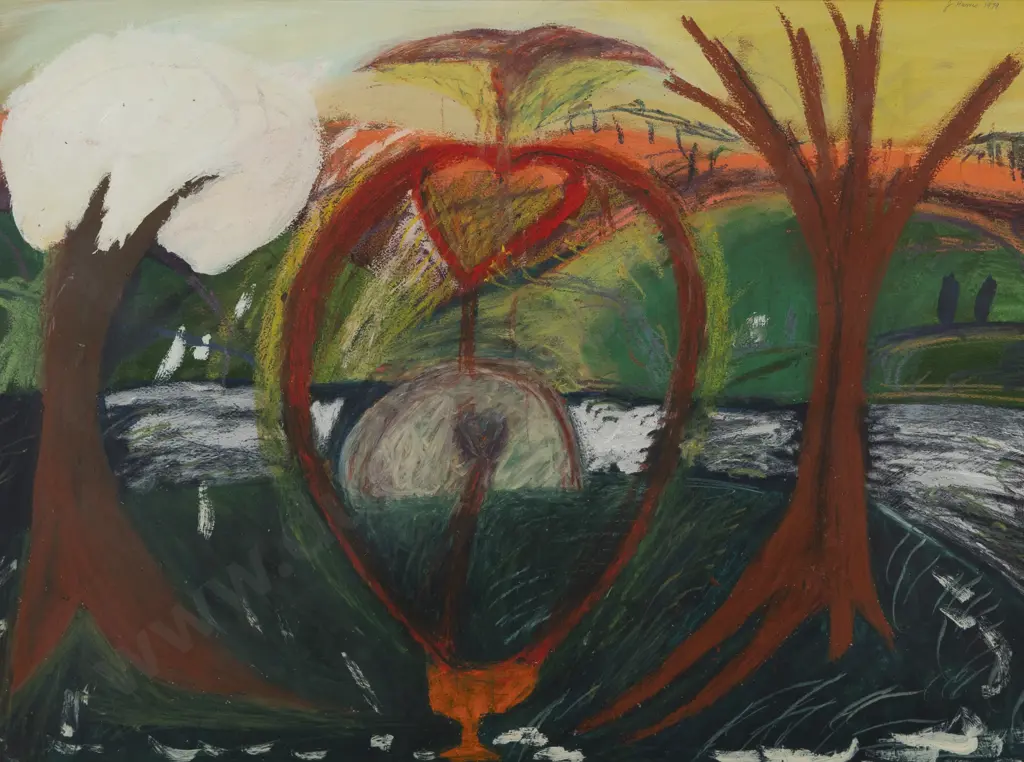 Jeffrey Harris (b1949) - Imogen's Grave Image 1++
