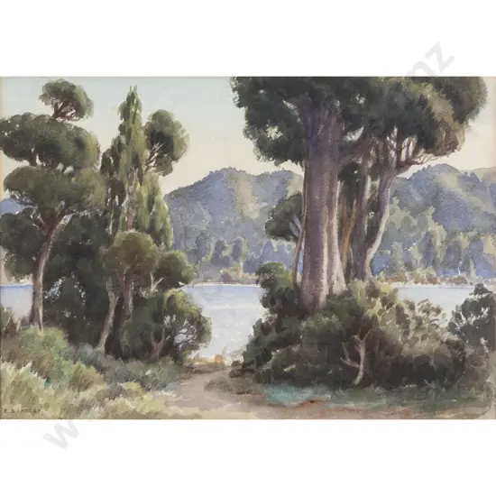 E B Lattey - Untitled Landscape