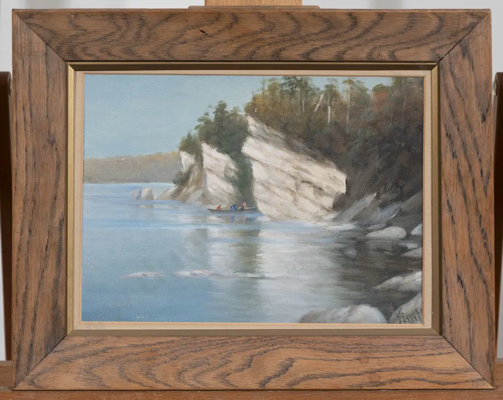 Attributed J D Perrett - Coastal Landscape Image 1++