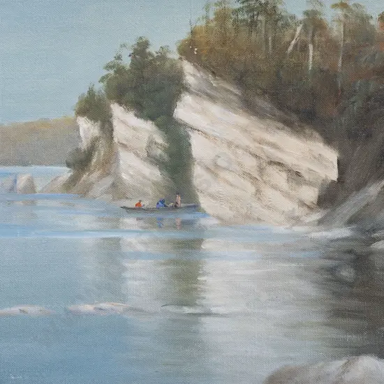 Attributed J D Perrett - Coastal Landscape