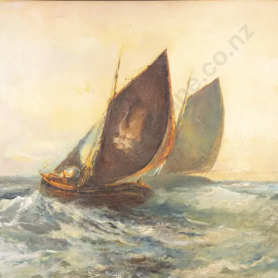 Attributed Blythe Fletcher - Boat Scene