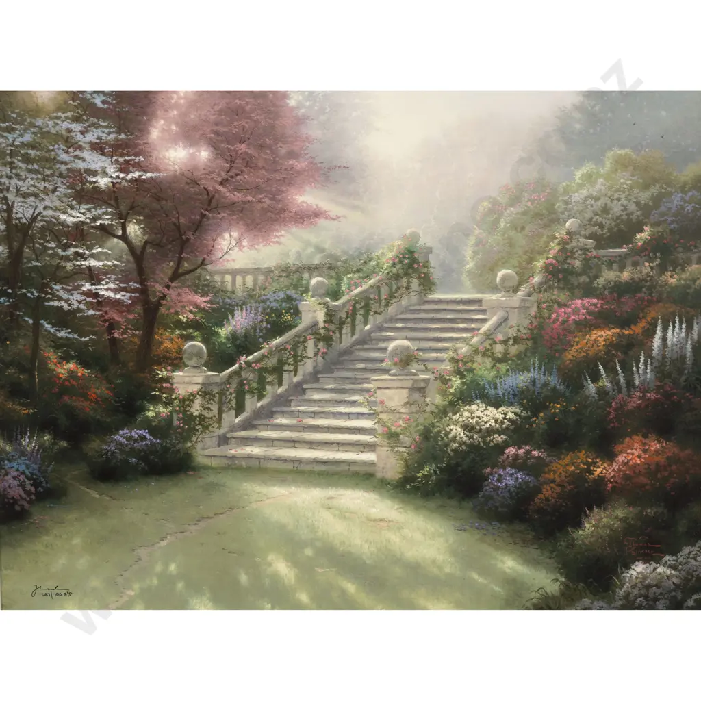 Thomas Kinkade - Stairway to Paradise Image 1++