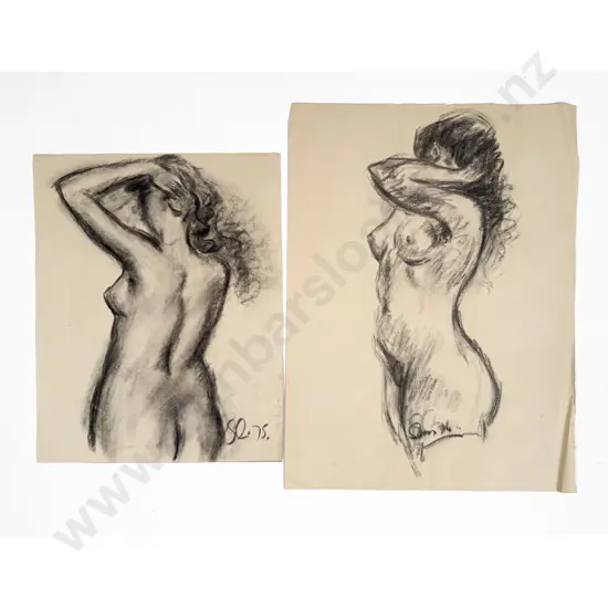 Sam Cairncross - Two Figure Studies (unframed)