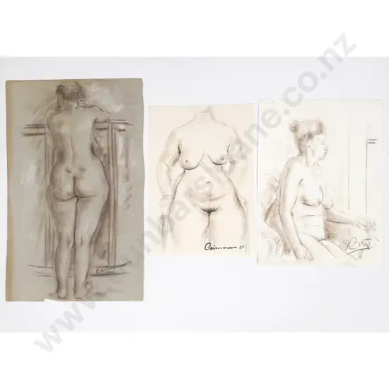 Sam Cairncross - Three Figure Studies (unframed)