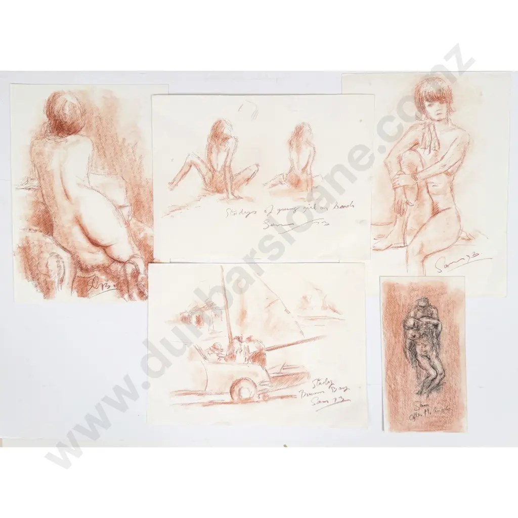 Sam Cairncross - Five Various Studies (unframed) Image 1++