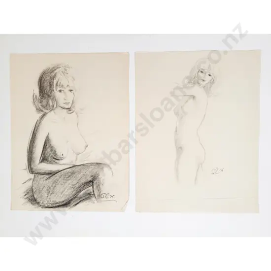 Sam Cairncross (1913 - 76) - Five Figure Studies (unframed)