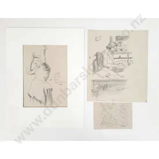 Sam Cairncross (1913 - 76) - Eight Sketches (unframed)