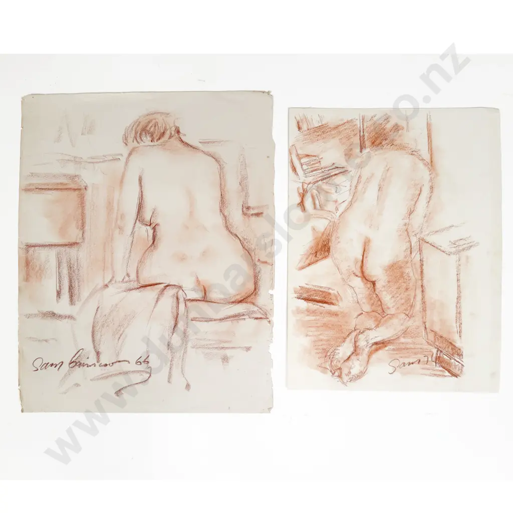 Sam Cairncross (1913 - 76) - Four Figure Studies (unframed) Image 1++