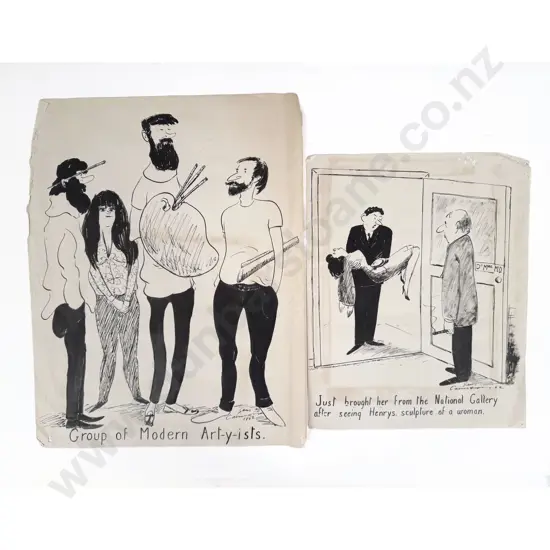 Sam Cairncross (1913 - 76) - Seven Sketches (unframed)